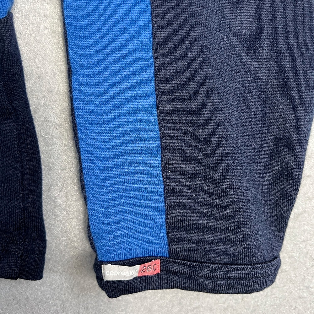 Icebreaker Merino Wool Base Layer Mens M Long Sleeve Body Fit 260 Hiking Outdoor - Picture 3 of 11